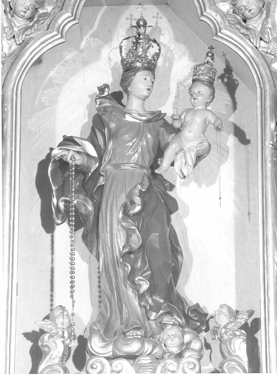 Madonna con Bambino (statua) - ambito valtellinese (sec. XVIII)
