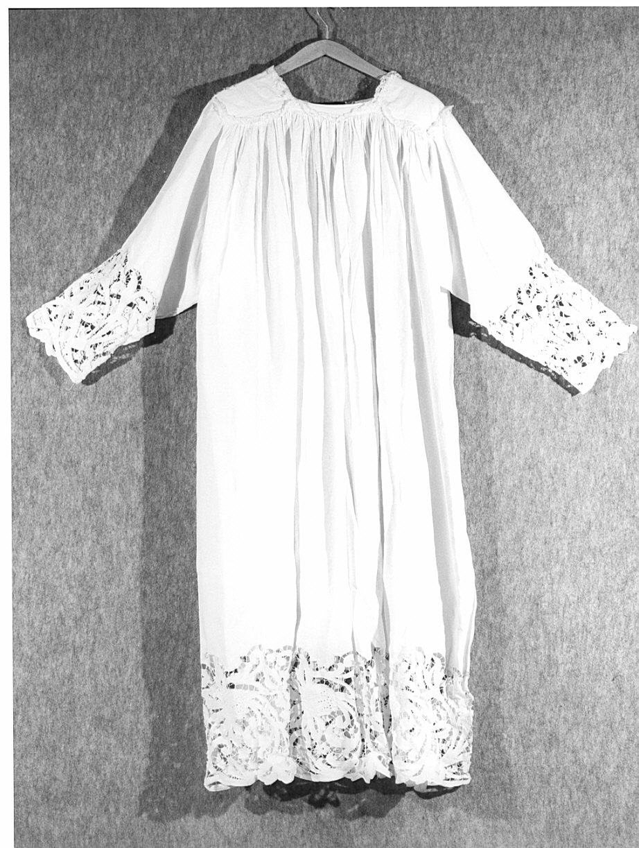 camice ecclesiastico - ambito lombardo (inizio sec. XX)