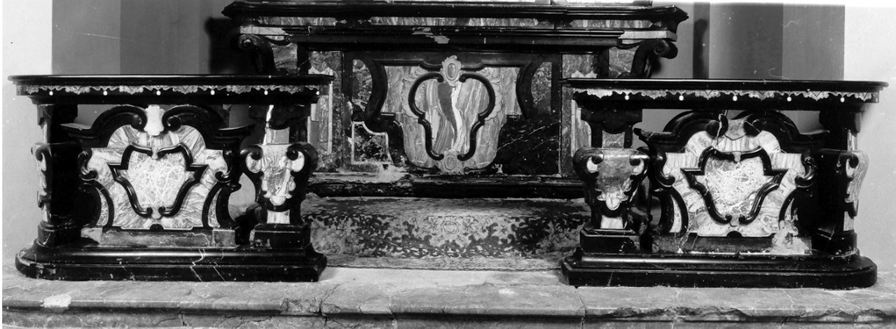 balaustrata di cappella - ambito lombardo (sec. XVIII)