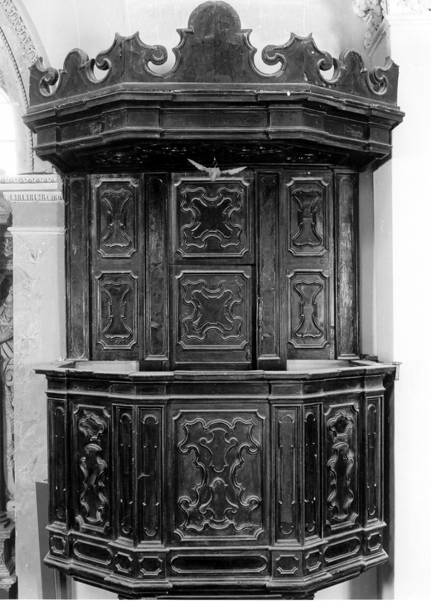 pulpito - ambito lombardo (seconda metà sec. XVIII)