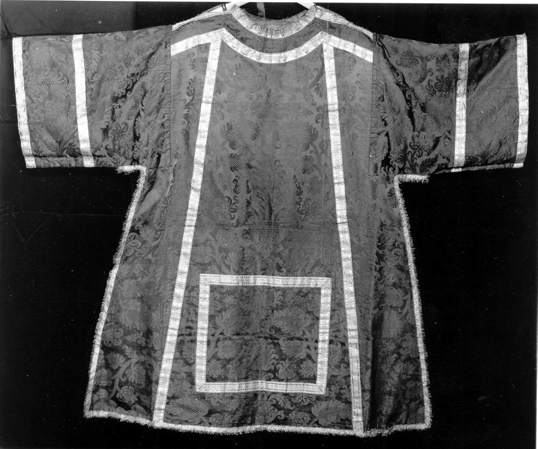 tunicella, elemento d'insieme - manifattura Italia settentrionale (fine/inizio secc. XVI/ XVII)