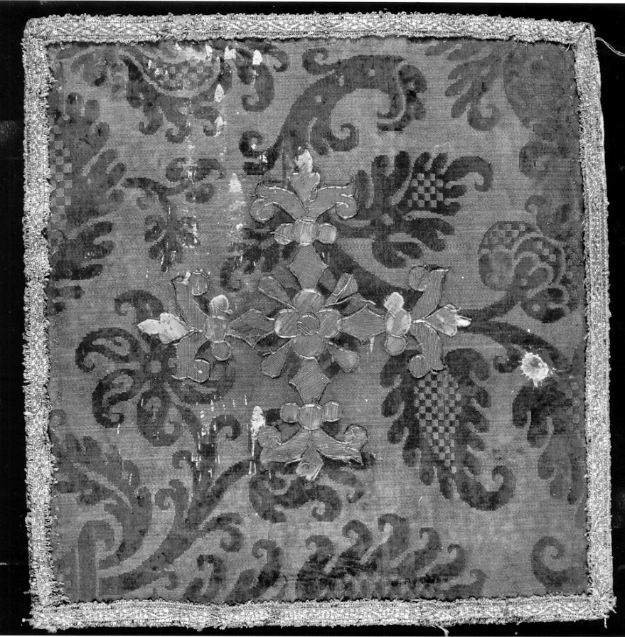 borsa del corporale - manifattura Italia settentrionale (fine/inizio secc. XVII/ XVIII)