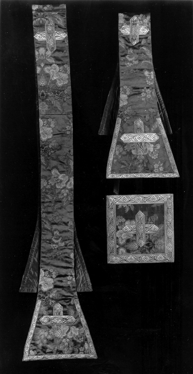 manipolo, elemento d'insieme - manifattura Italia settentrionale (prima metà sec. XVIII)