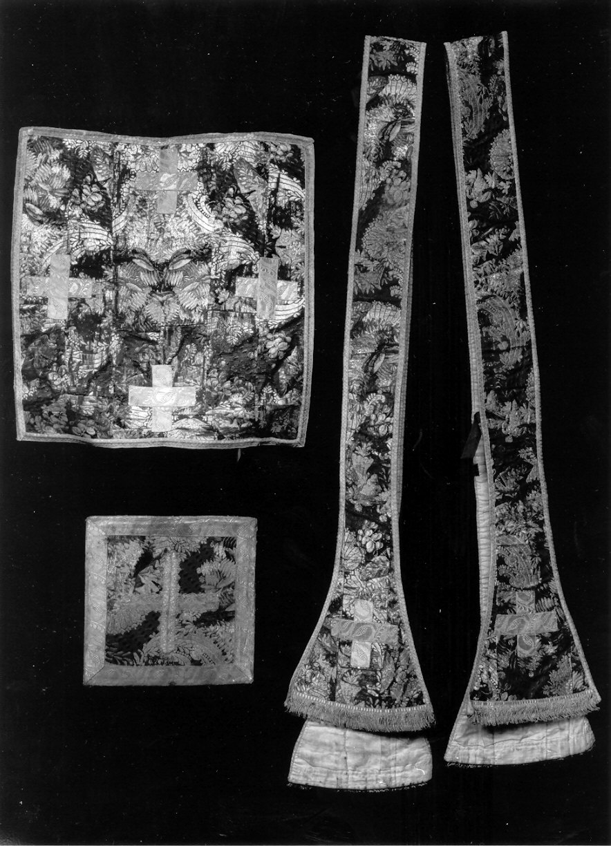 stola, elemento d'insieme - manifattura Italia settentrionale (metà sec. XVIII)