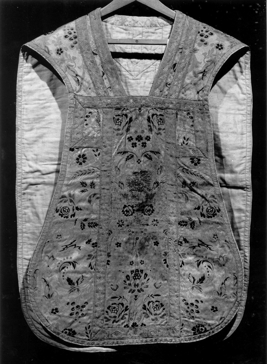 paramento liturgico, insieme - manifattura Italia settentrionale (seconda metà sec. XIX)