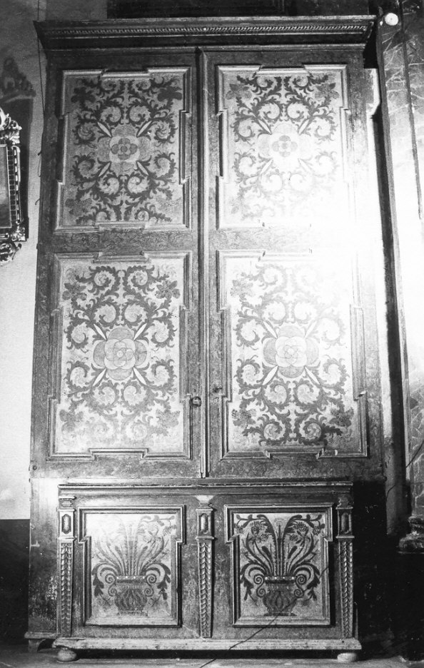 armadio - ambito lombardo (sec. XVII)