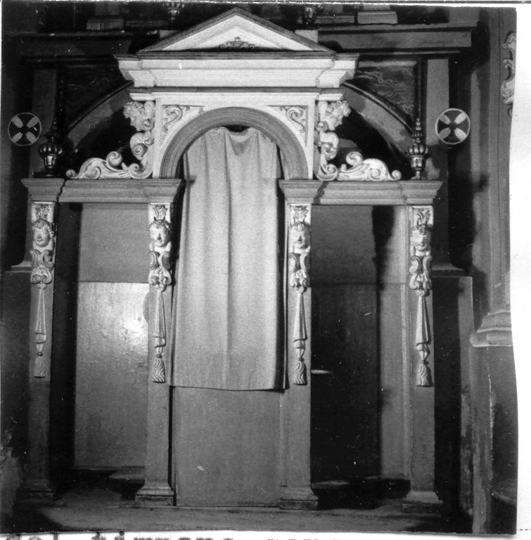 confessionale, serie - ambito lombardo (sec. XVIII)