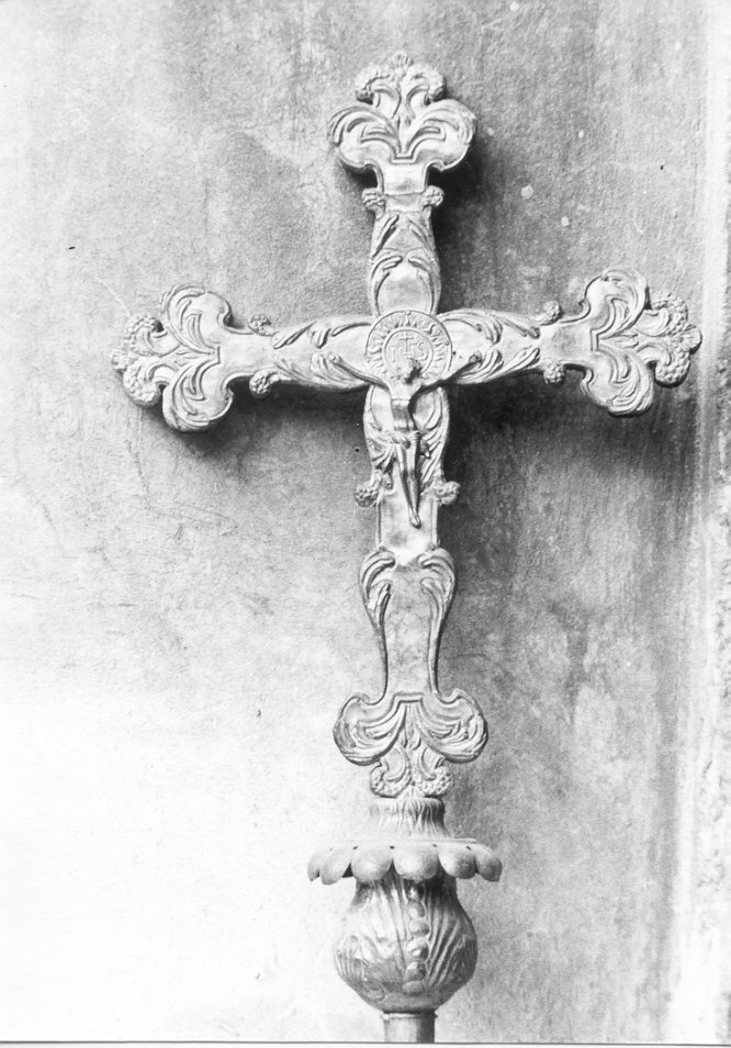 croce processionale - ambito lombardo (sec. XVIII)