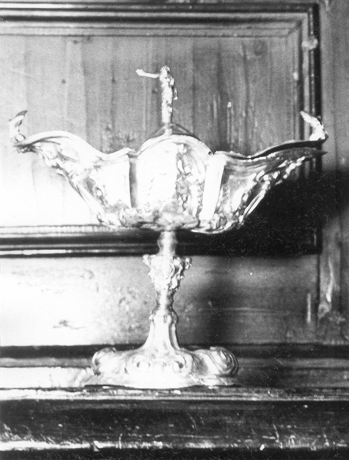 navicella portaincenso - ambito lombardo (sec. XVIII)