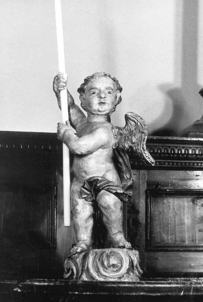 angelo (statuetta) - ambito lombardo (sec. XVIII)