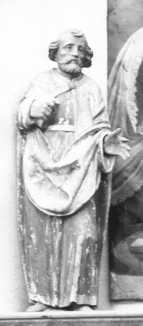 statua, elemento d'insieme - ambito lombardo (sec. XVII)