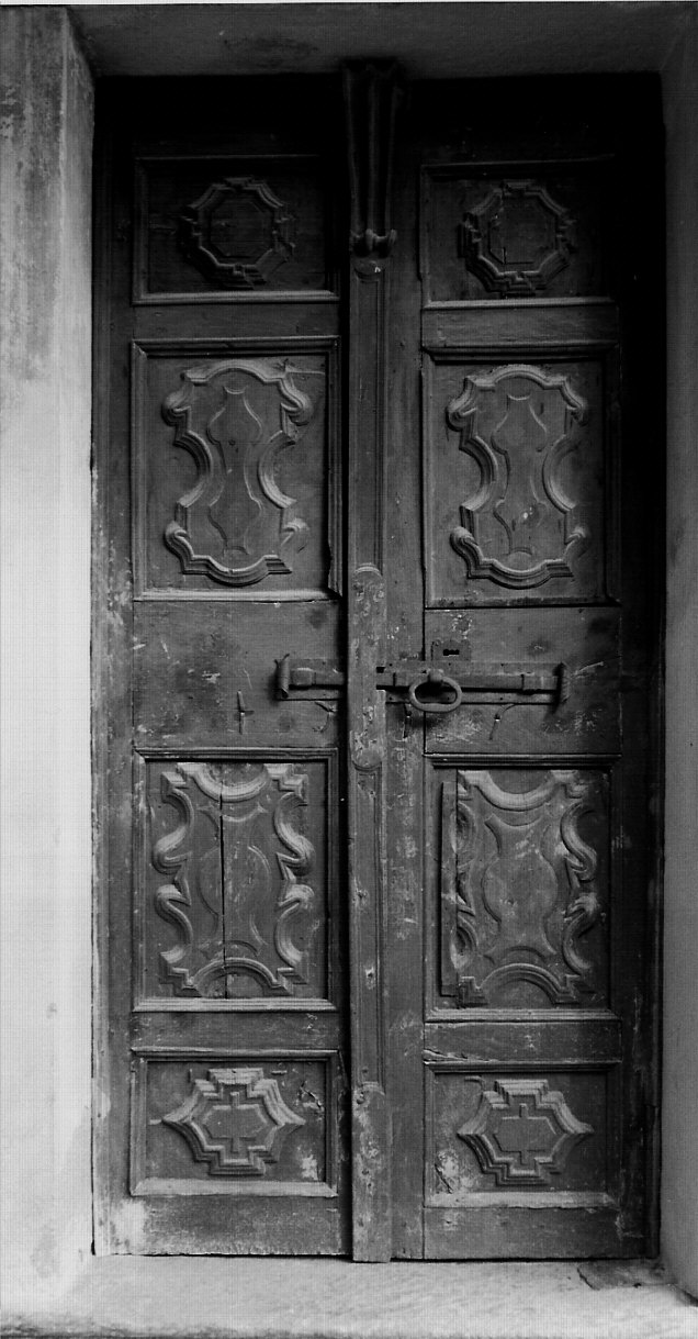 porta - a due battenti, opera isolata - bottega lombarda (sec. XVIII)