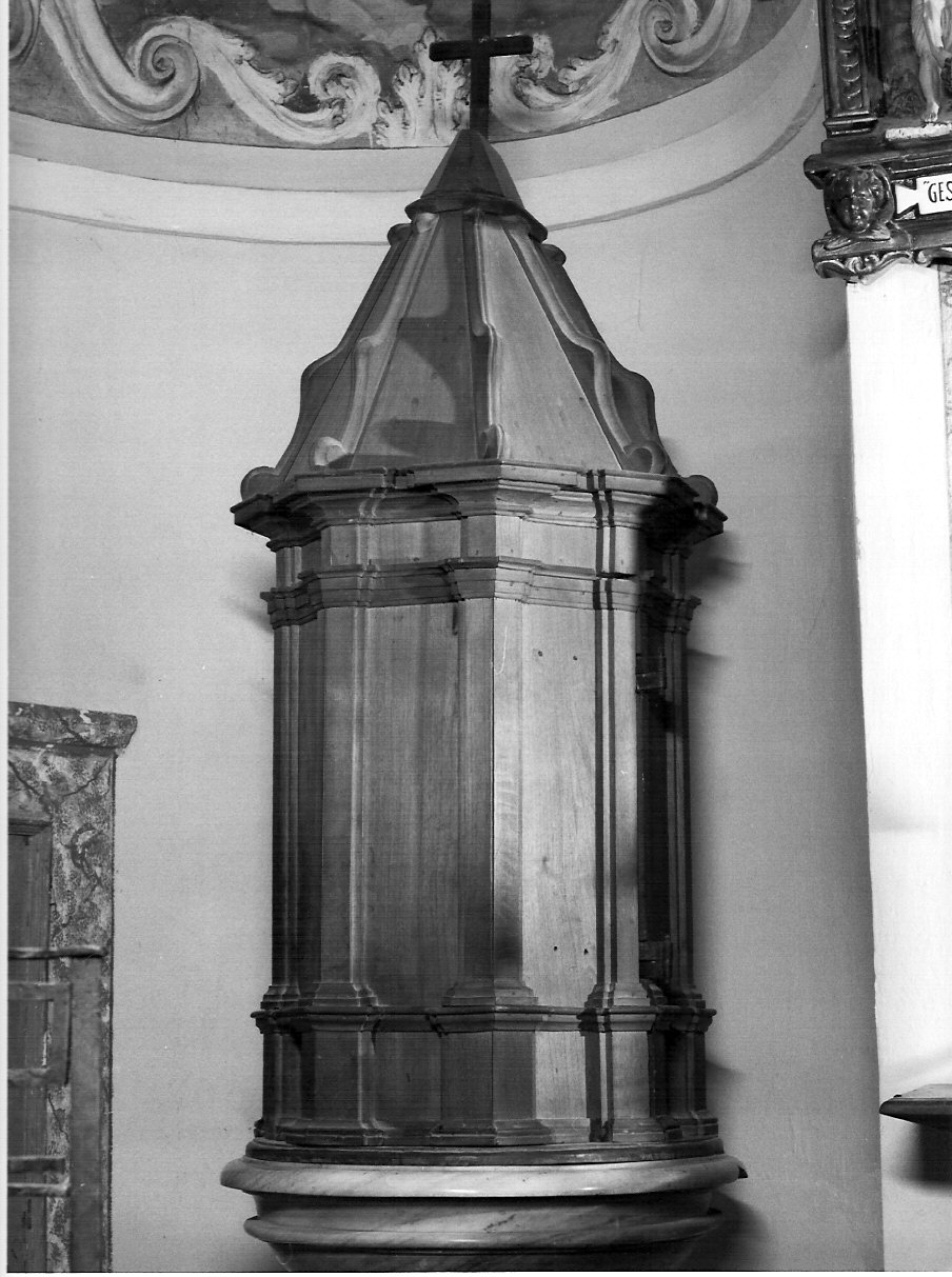 coperchio del fonte battesimale, opera isolata - bottega lombarda (sec. XVII)