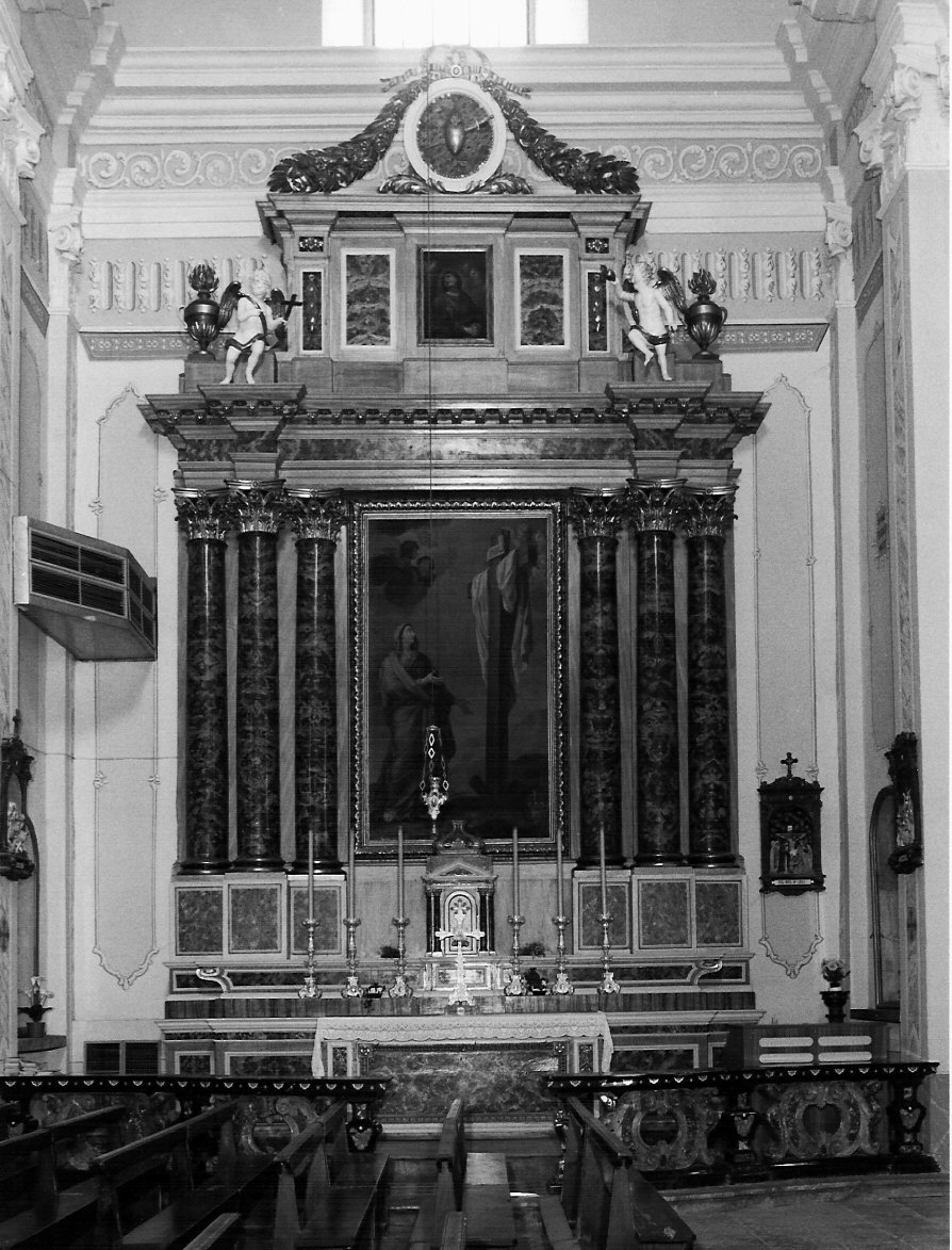 altare, complesso decorativo - bottega lombarda (prima metà sec. XIX)