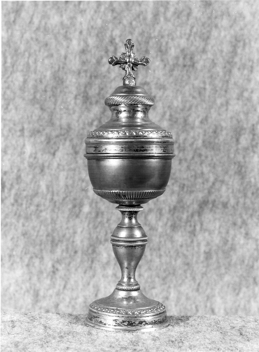 pisside, opera isolata - bottega lombarda (sec. XIX)