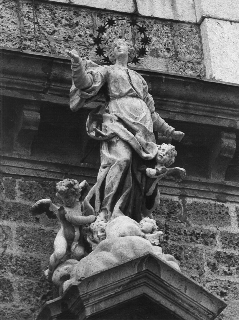 Madonna Assunta (statua, opera isolata) - bottega lombarda (sec. XVIII)