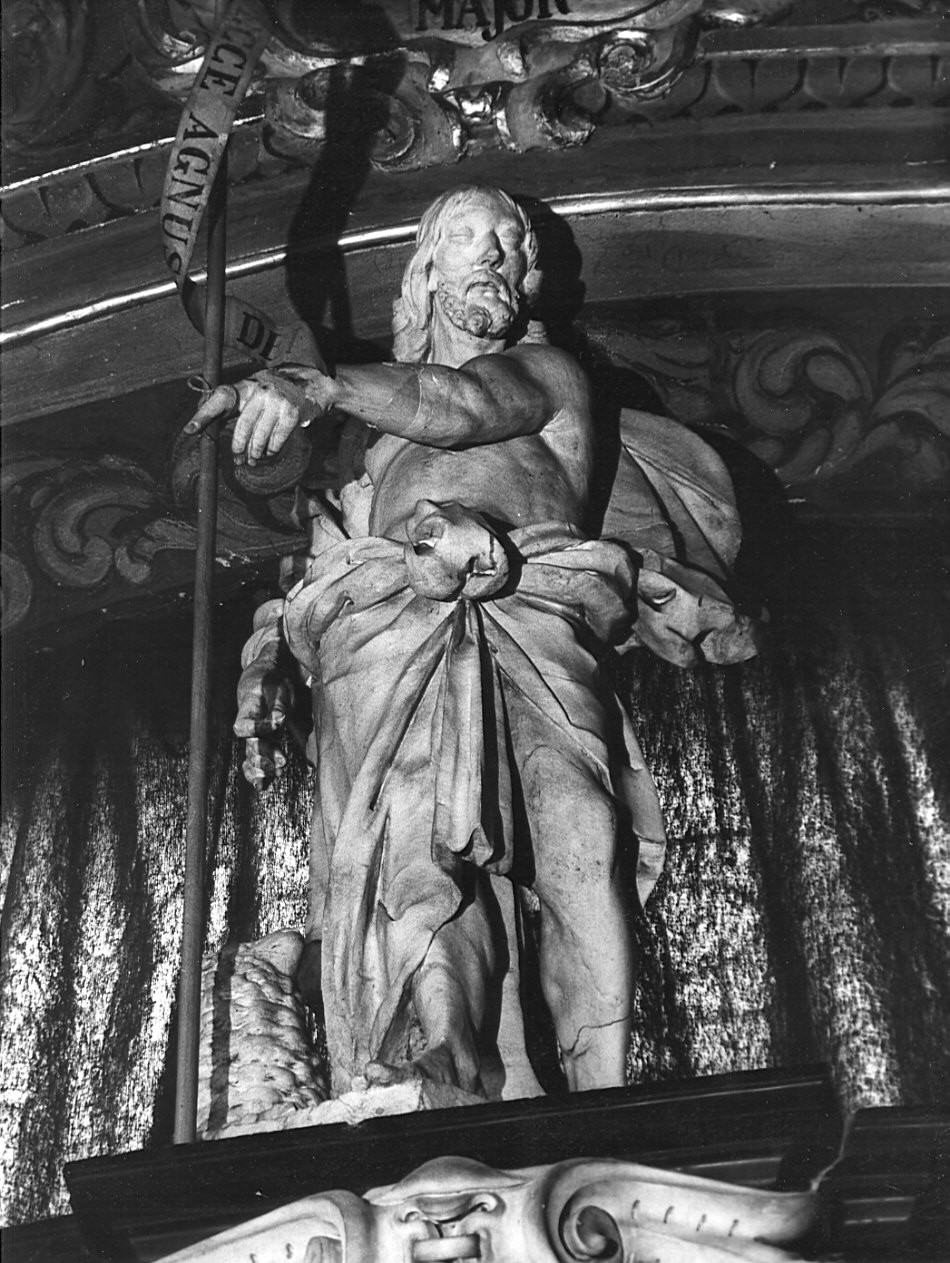 San Giovanni Battista (statua, elemento d'insieme) - bottega bresciana (sec. XVII)