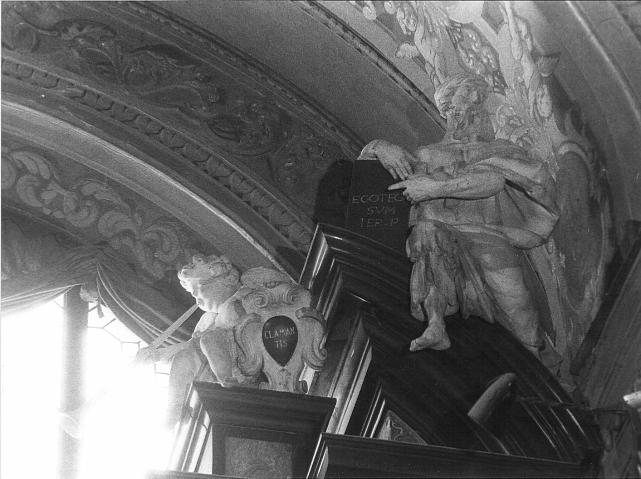 Geremia (statua, elemento d'insieme) - bottega lombarda (sec. XVII)