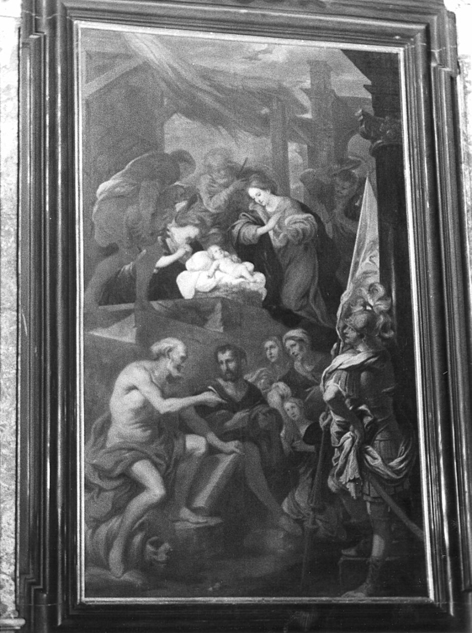 natività di Gesù (pala d'altare, elemento d'insieme) di Storer Johann Christophorus (metà sec. XVII)