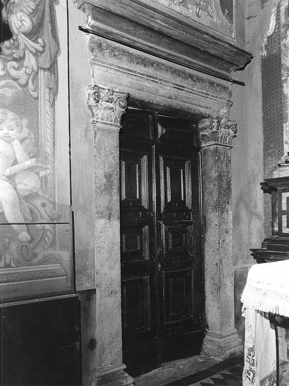 portale, opera isolata - bottega bergamasca (sec. XVII)