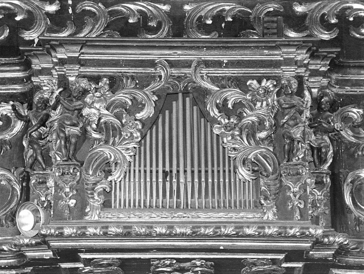 elementi decorativi (decorazione a intaglio, elemento d'insieme) - bottega bergamasca (sec. XVIII)