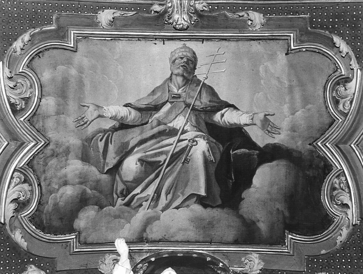 San Pietro in gloria (dipinto, opera isolata) - ambito bergamasco (sec. XVIII)