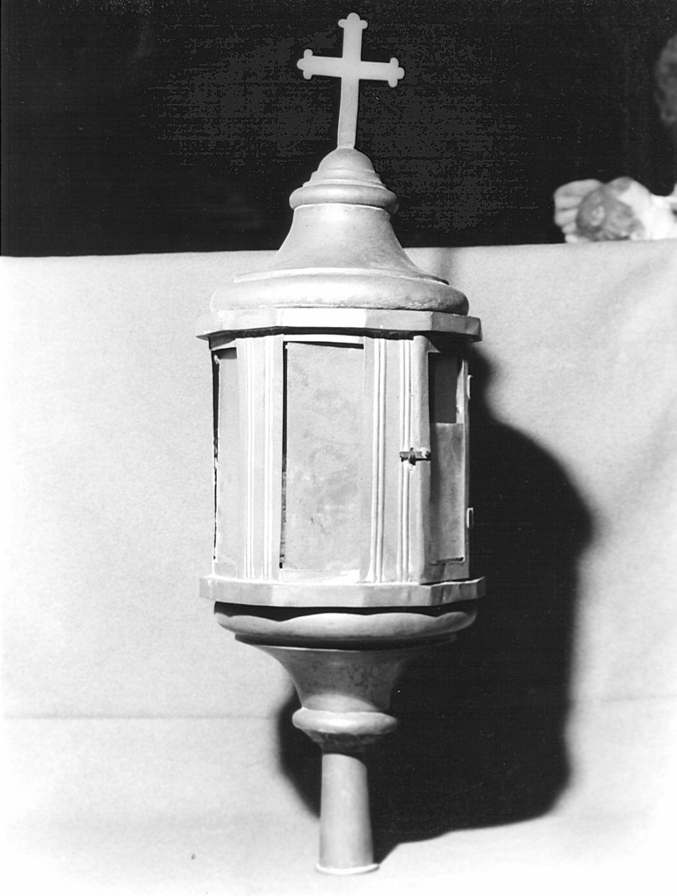 lanterna processionale, serie - bottega lombarda (sec. XIX)