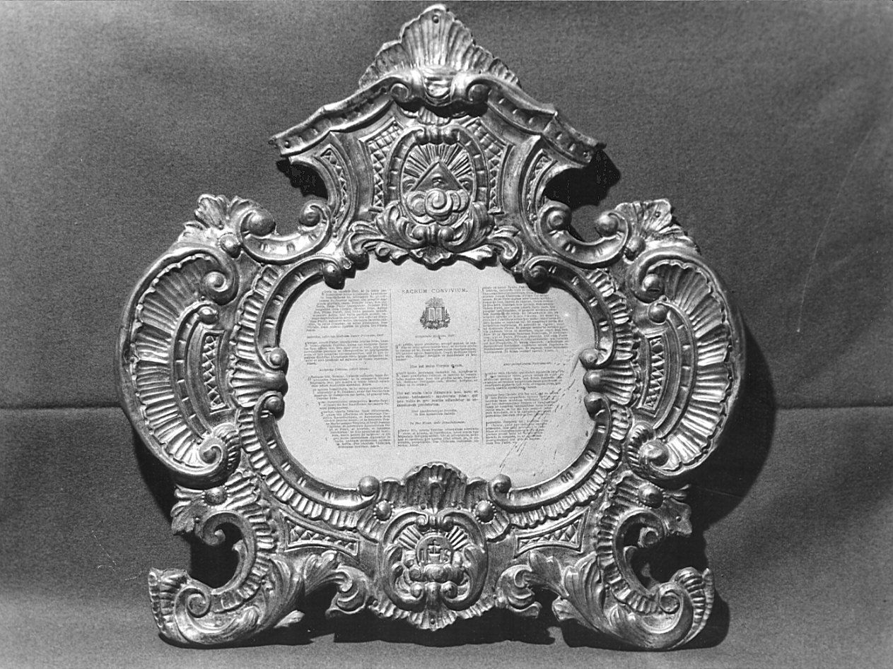 cartagloria, opera isolata - bottega lombarda (sec. XVIII)