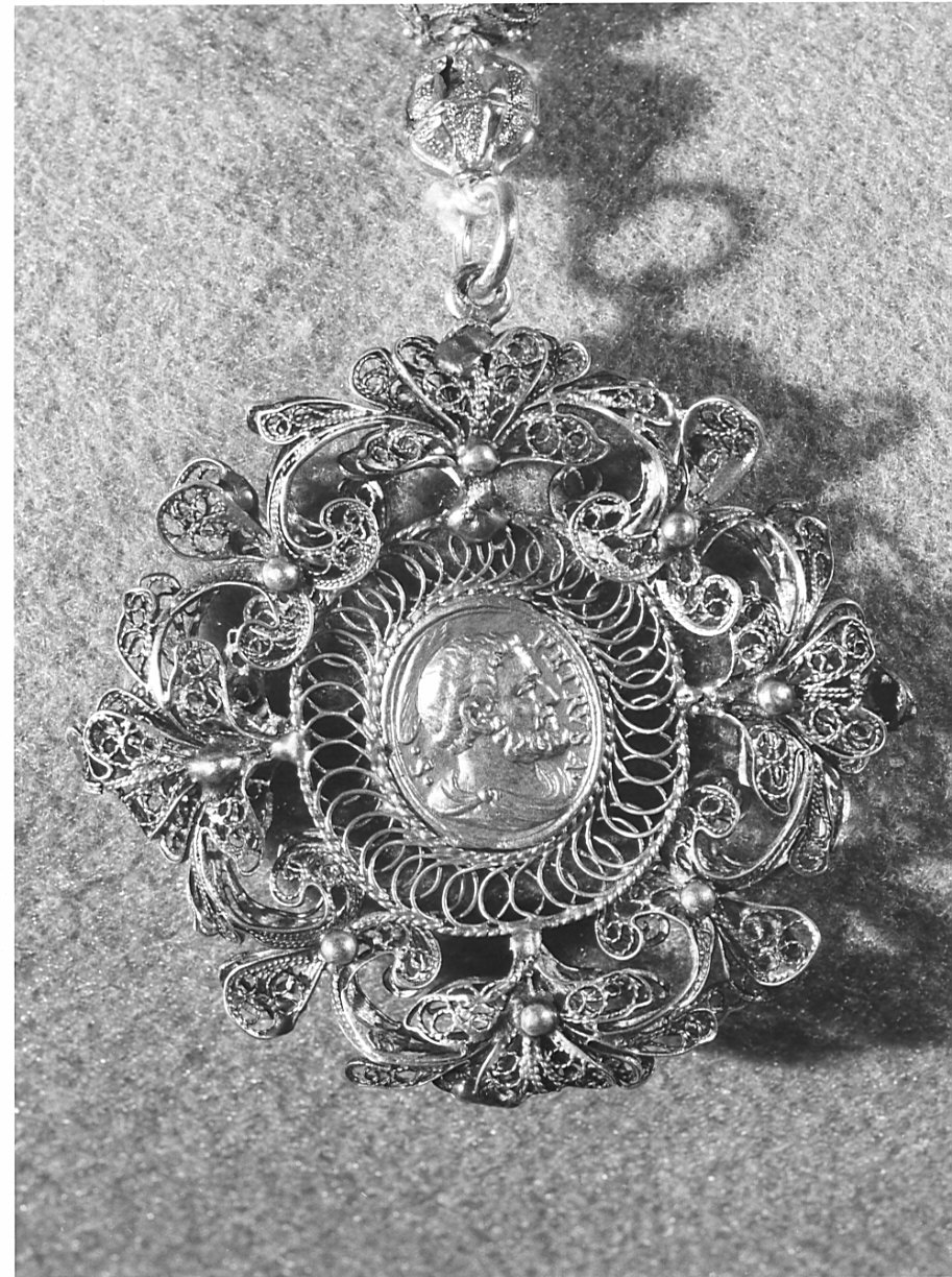 medaglione, opera isolata - bottega lombarda (sec. XIX)