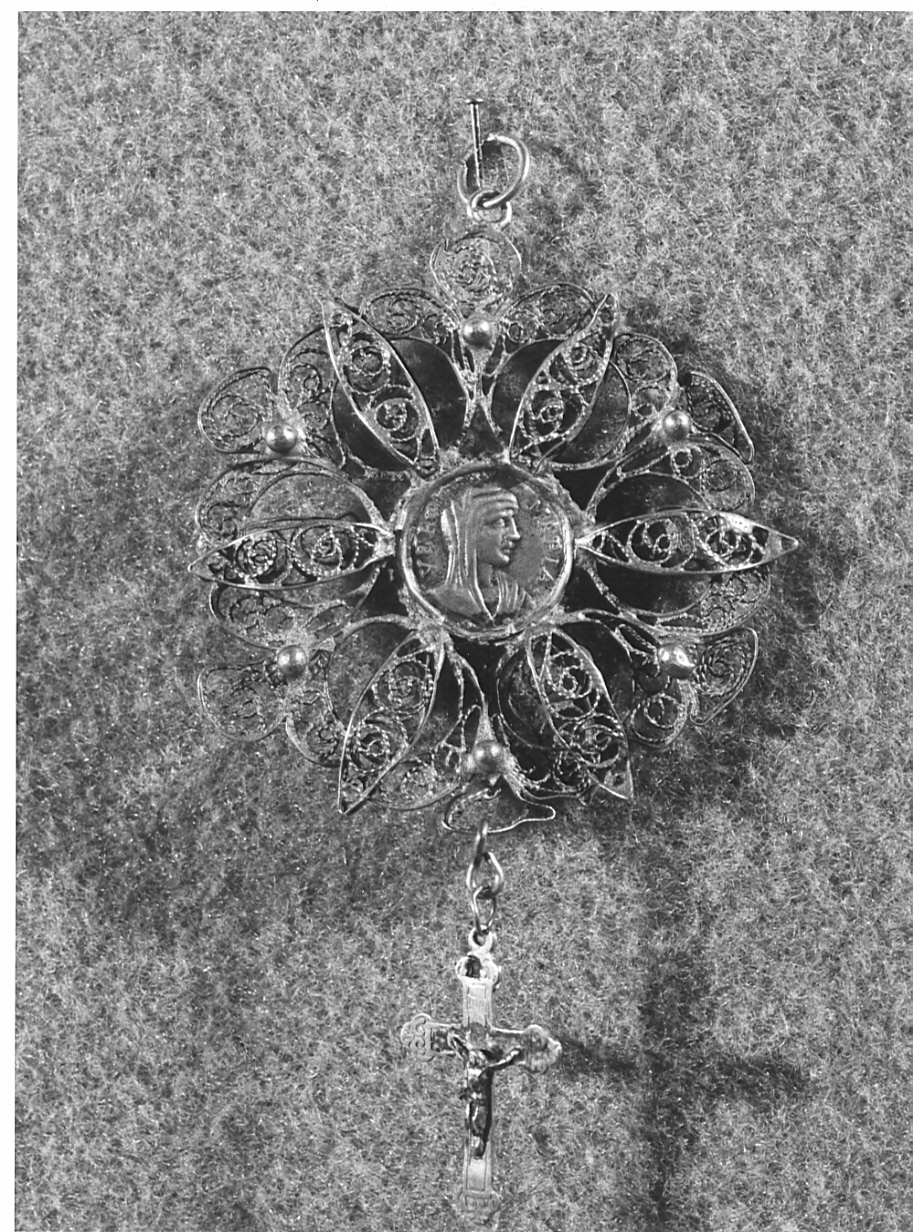 medaglione, opera isolata - bottega lombarda (sec. XIX)