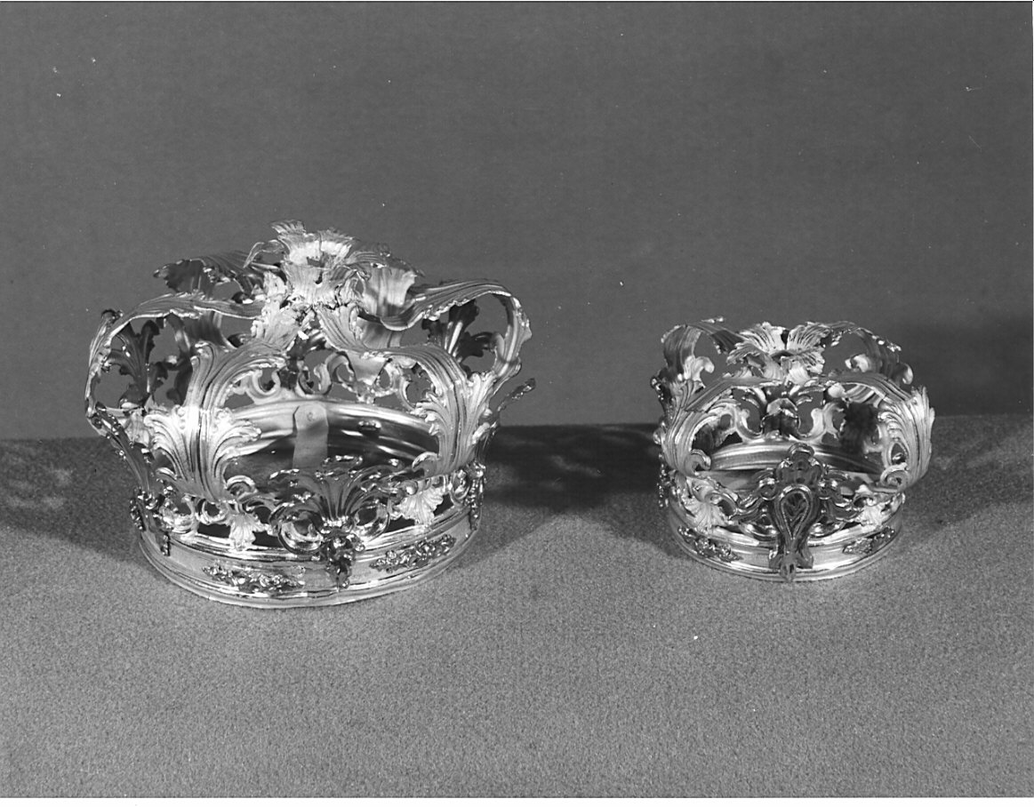 corona da statua, serie - bottega lombarda (sec. XIX)