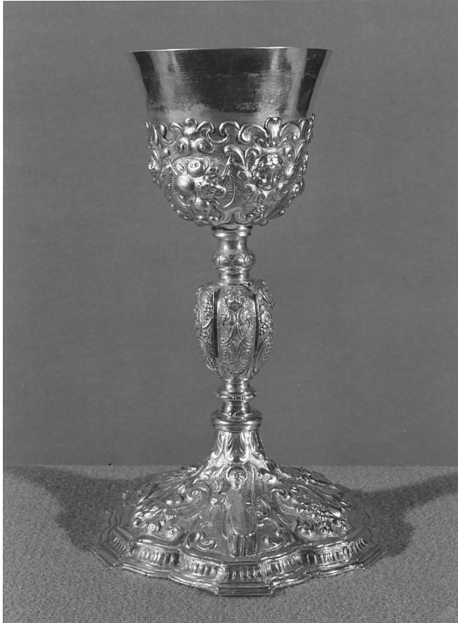 calice, opera isolata - bottega lombarda (inizio sec. XVII)
