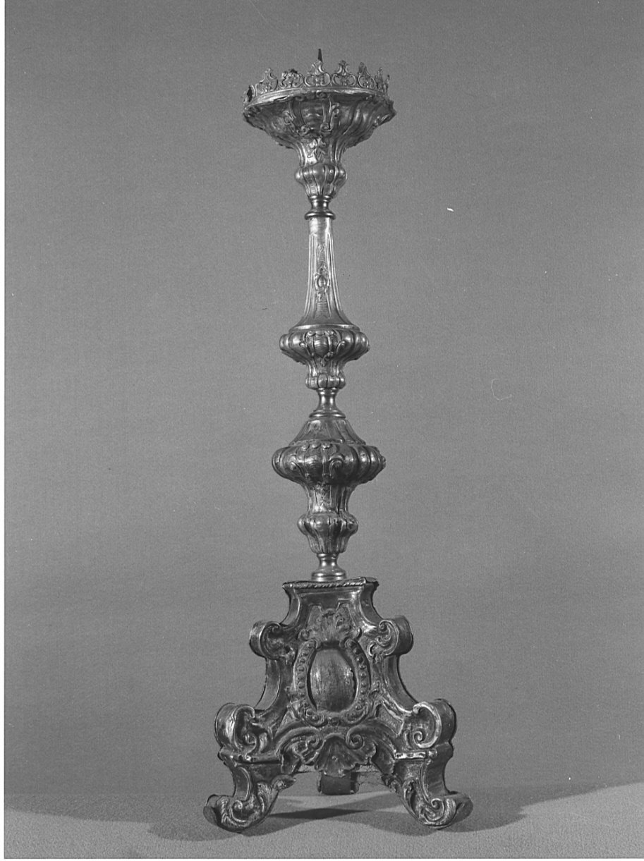 candeliere, serie - bottega lombarda (fine sec. XVIII)