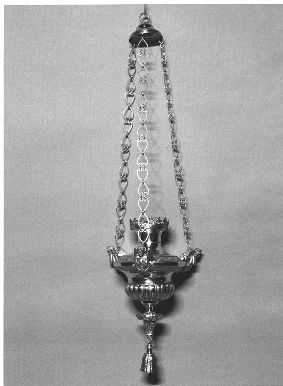 lampada pensile, serie - bottega lombarda (sec. XIX)