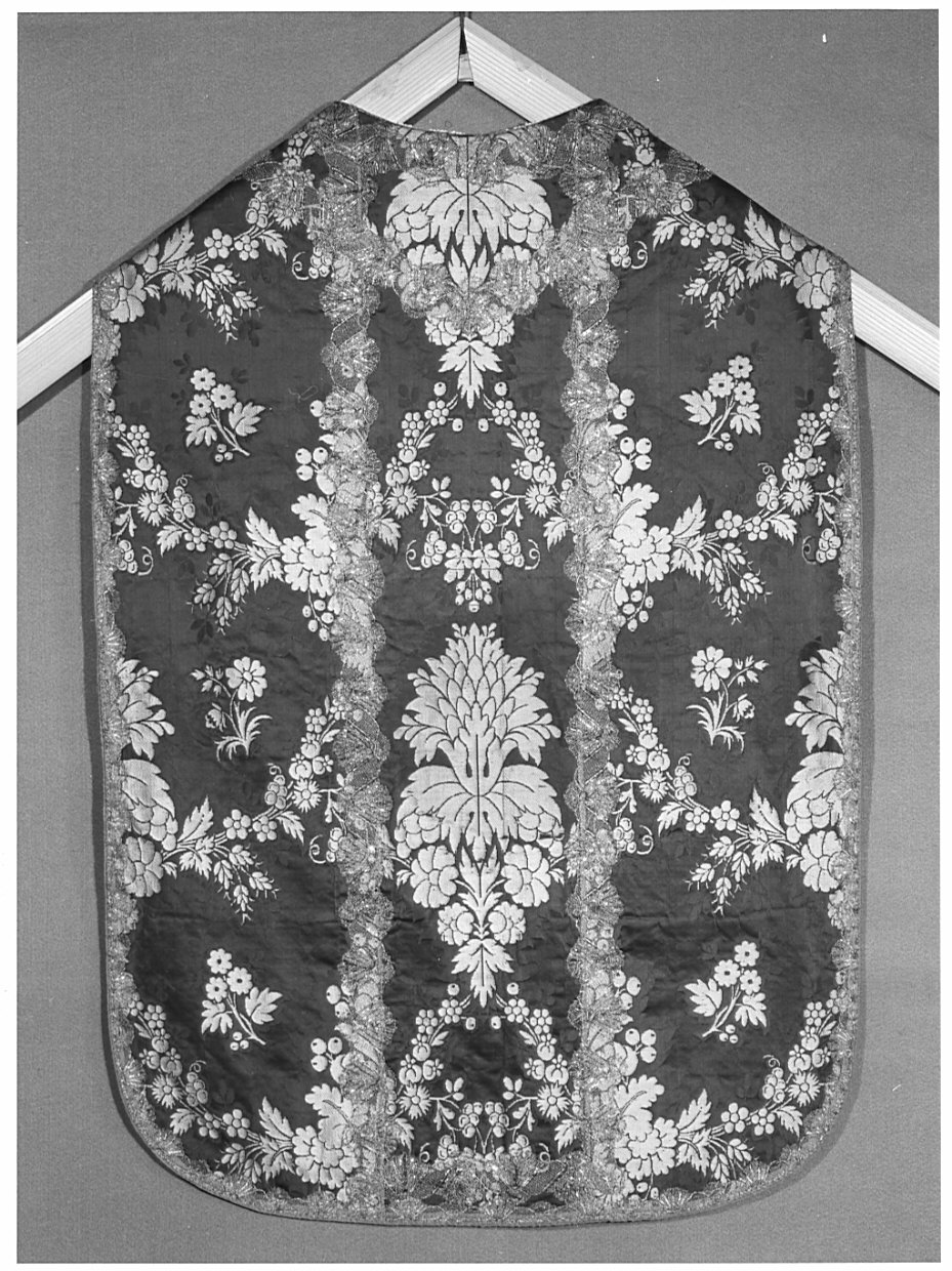 paramento liturgico, insieme - manifattura italiana (metà sec. XIX)