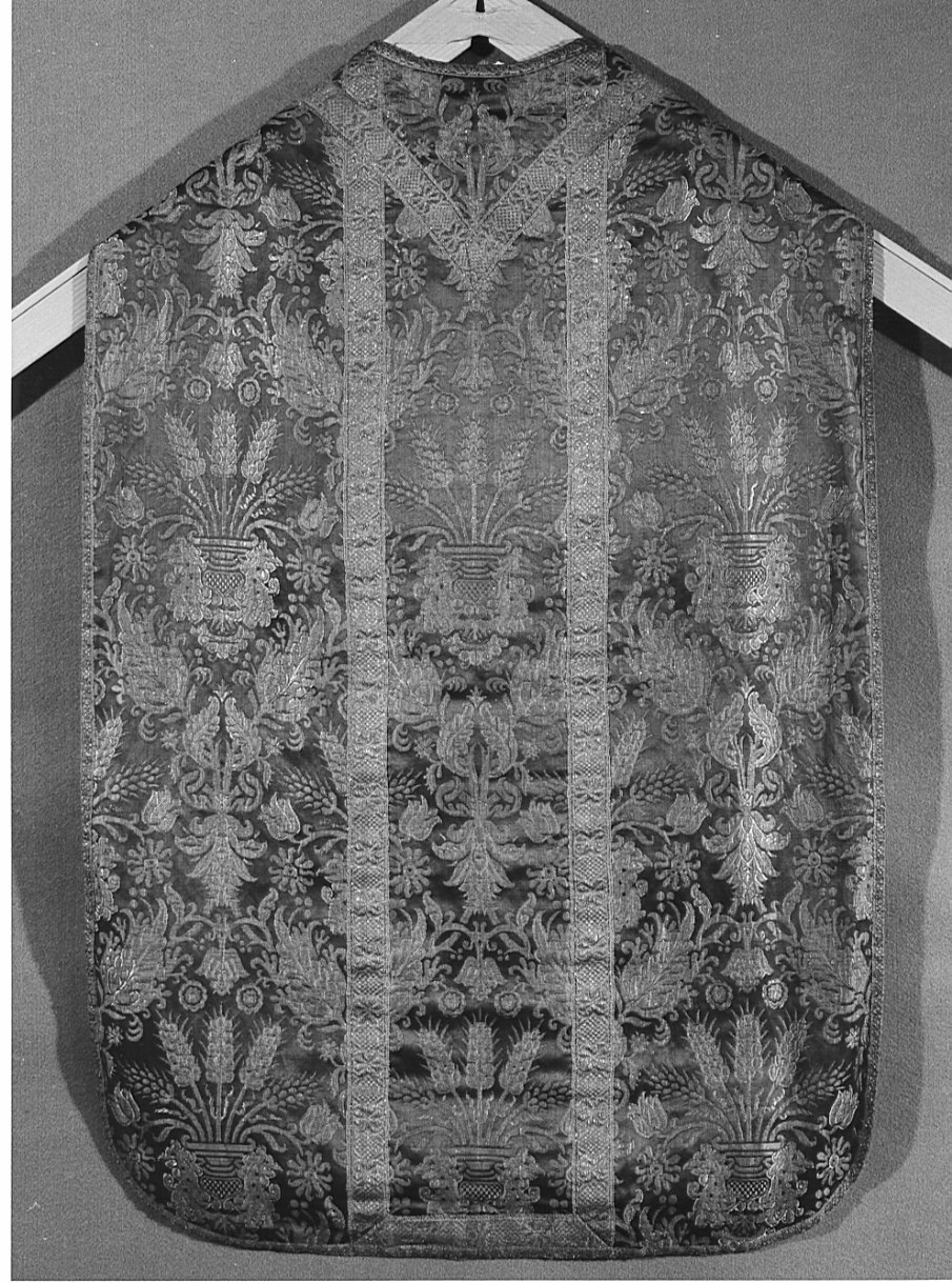 paramento liturgico, insieme - manifattura italiana (metà sec. XIX)