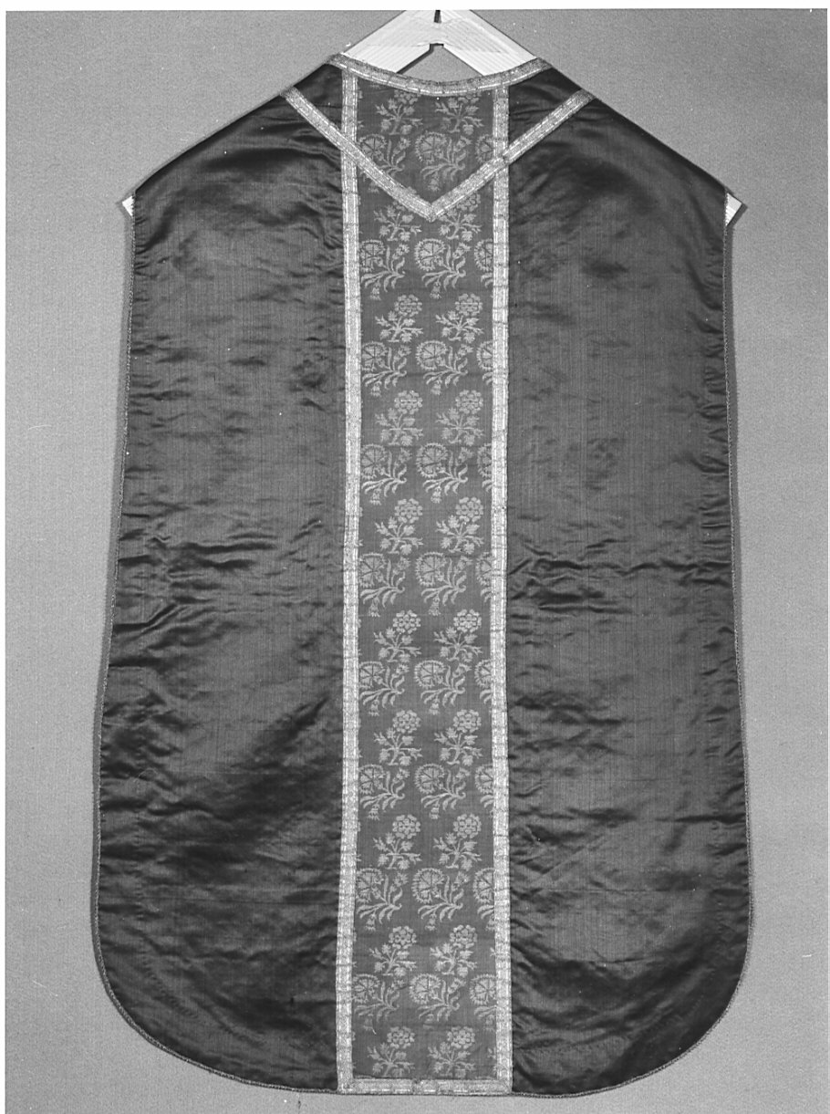 paramento liturgico, insieme - manifattura lombarda (inizio sec. XVII, sec. XIX)
