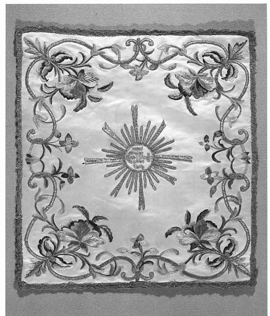 velo di calice, opera isolata - manifattura italiana (seconda metà sec. XVIII)