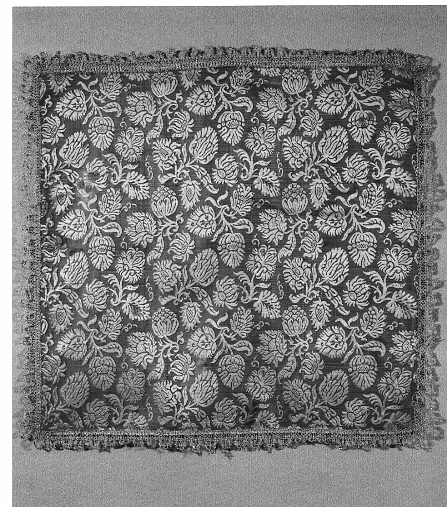 velo di calice, opera isolata - manifattura italiana (primo quarto sec. XVII)