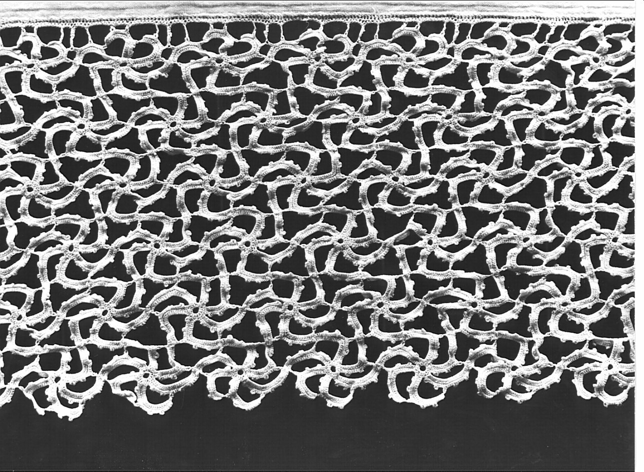 merletto, opera isolata - manifattura italiana (sec. XIX)