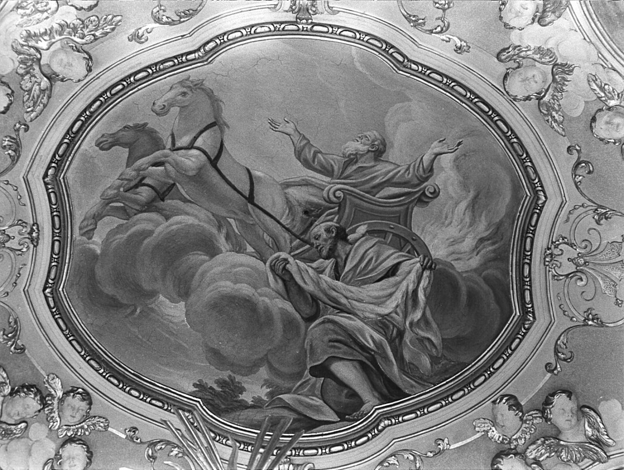 decorazione plastico-pittorica, complesso decorativo di Quaglio Giulio (attribuito), Sciolli Giovanni Maria da Lugano (attribuito) (sec. XVIII, sec. XVIII)