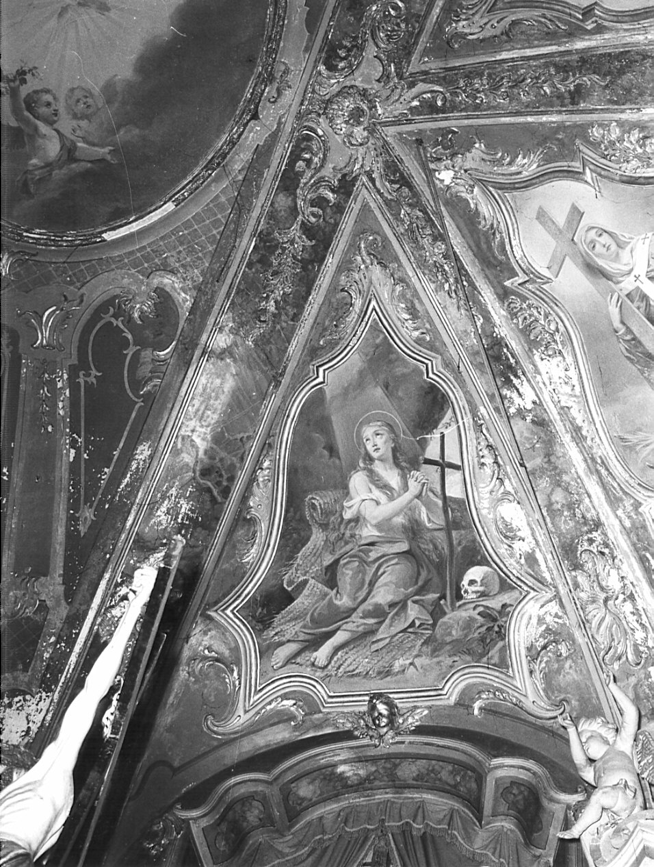 Santa Maria Maddalena penitente (dipinto, elemento d'insieme) di Morgari Luigi (attribuito) (ultimo quarto sec. XIX)