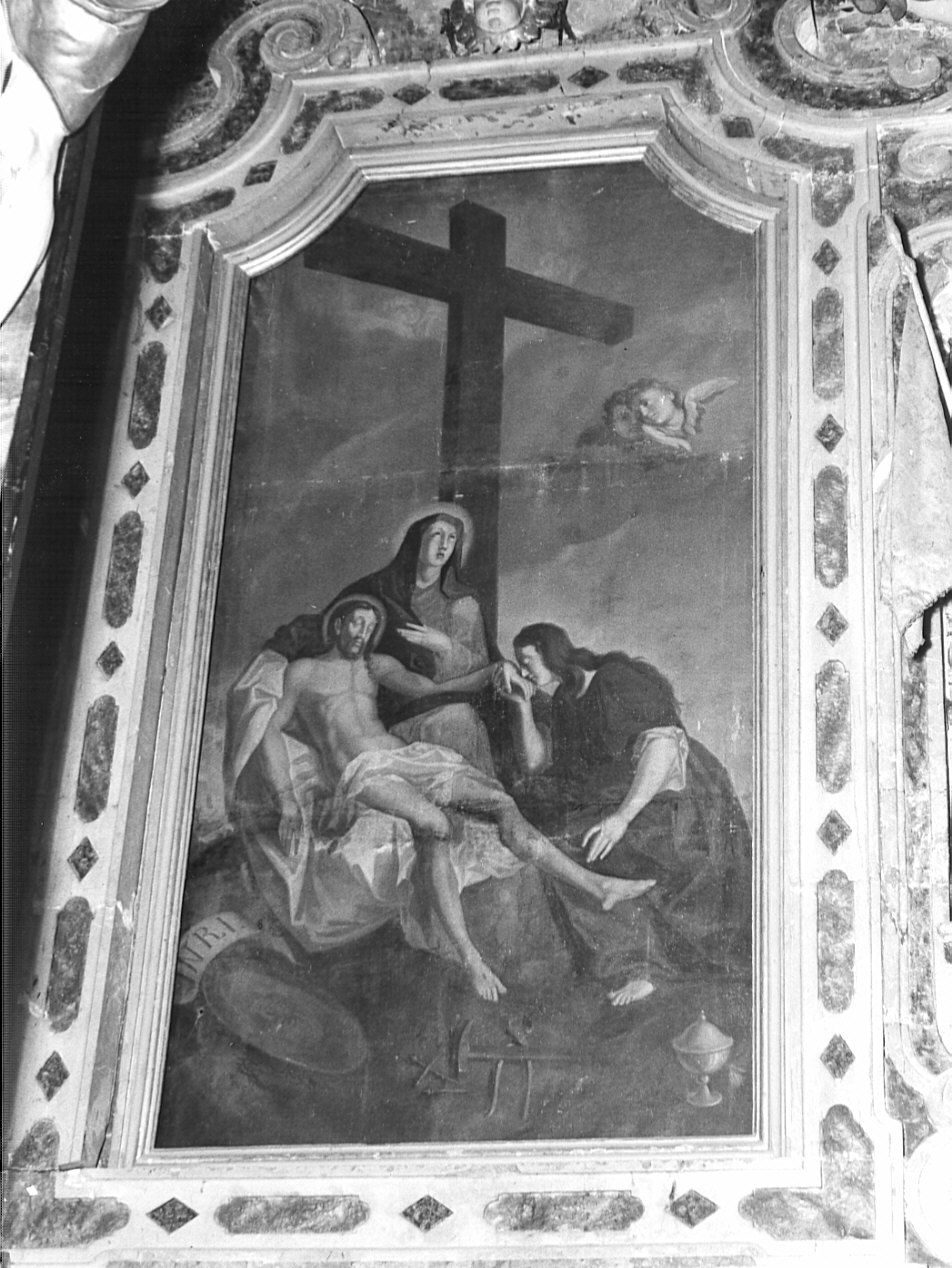 deposizione di Cristo dalla croce (dipinto, opera isolata) - ambito bergamasco (seconda metà sec. XVIII)