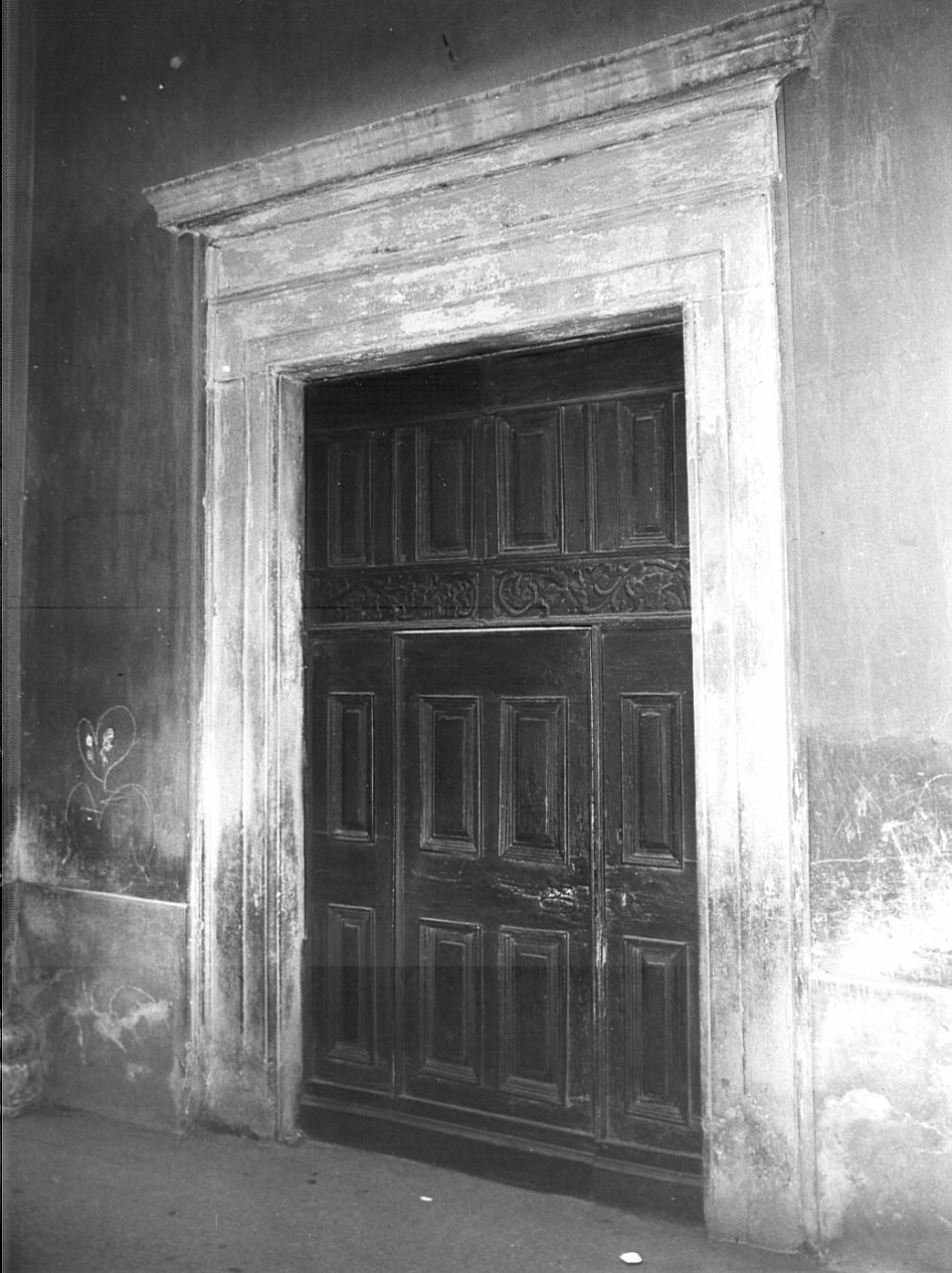 porta, opera isolata - bottega bergamasca (sec. XIX)