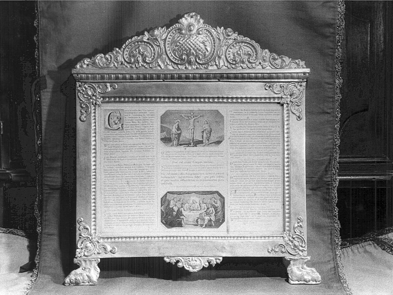 cartagloria, serie - bottega bergamasca (prima metà sec. XIX)