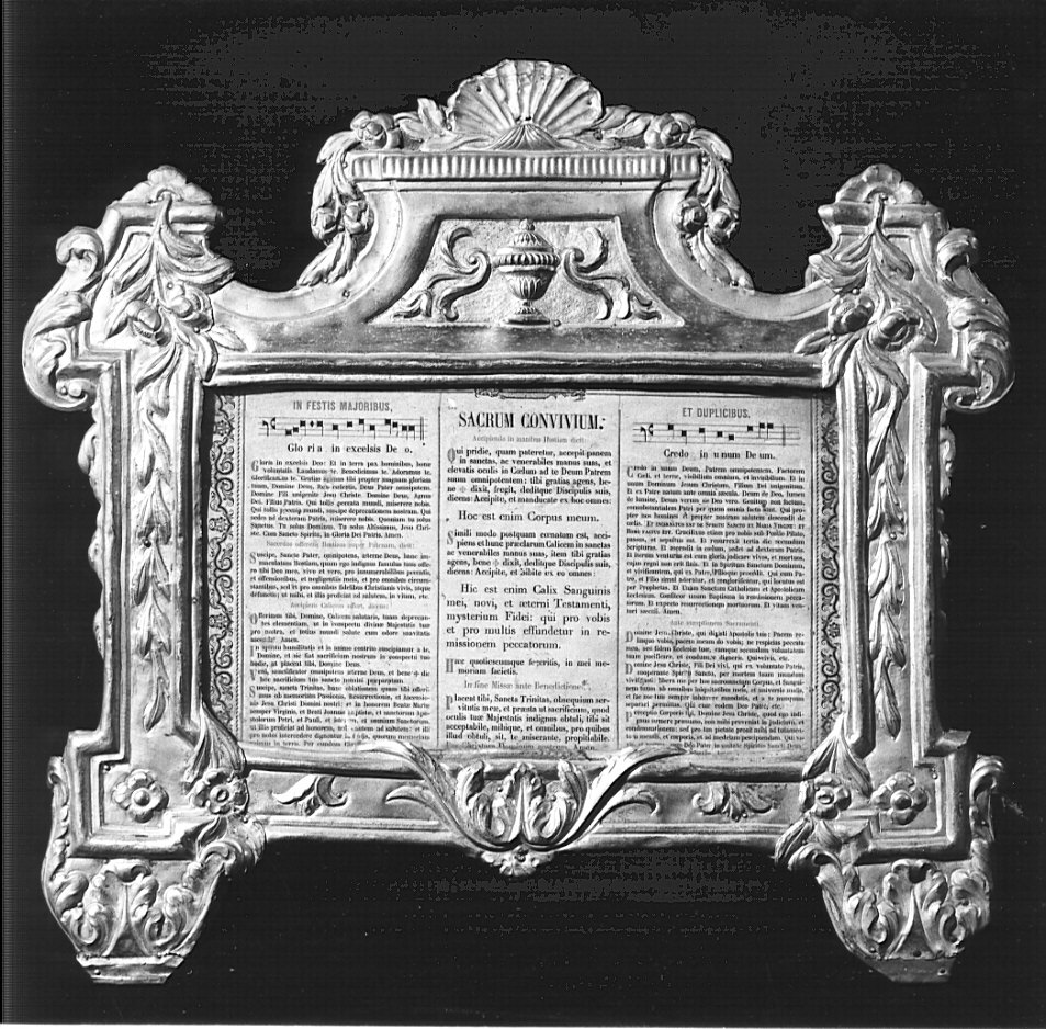 cartagloria, serie - bottega bergamasca (ultimo quarto sec. XVIII)