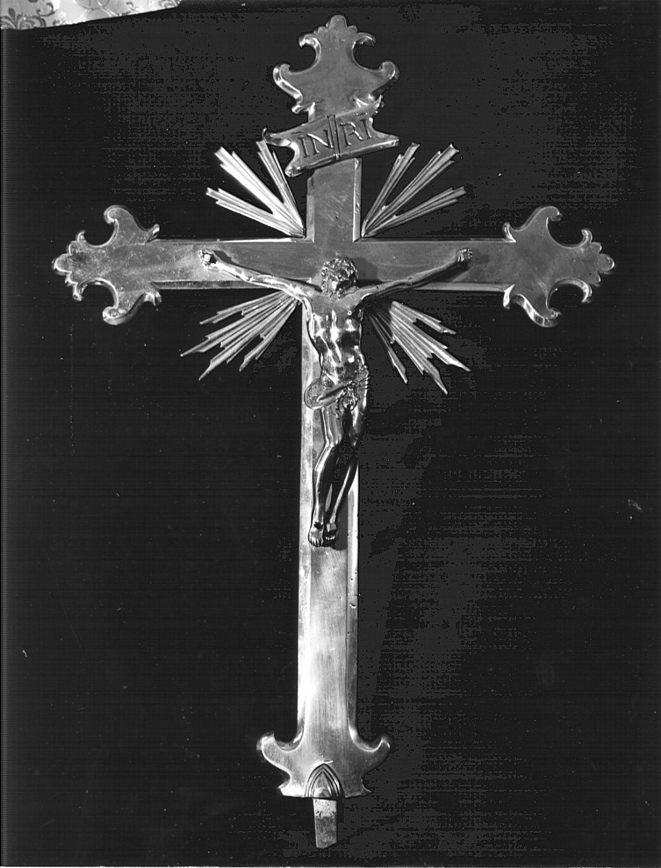 croce d'altare - bottega bergamasca (prima metà sec. XVIII)