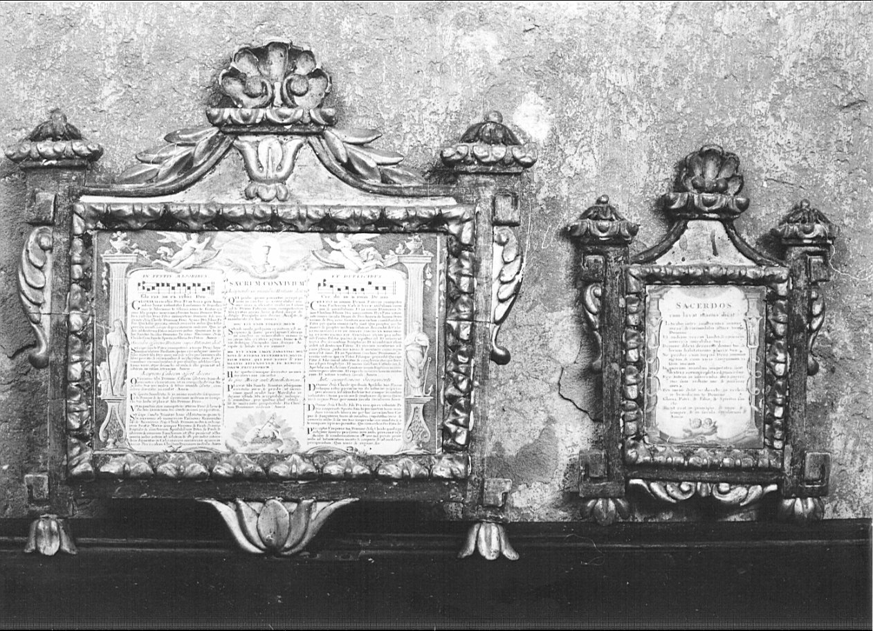 cartagloria, serie - bottega bergamasca (sec. XVIII)