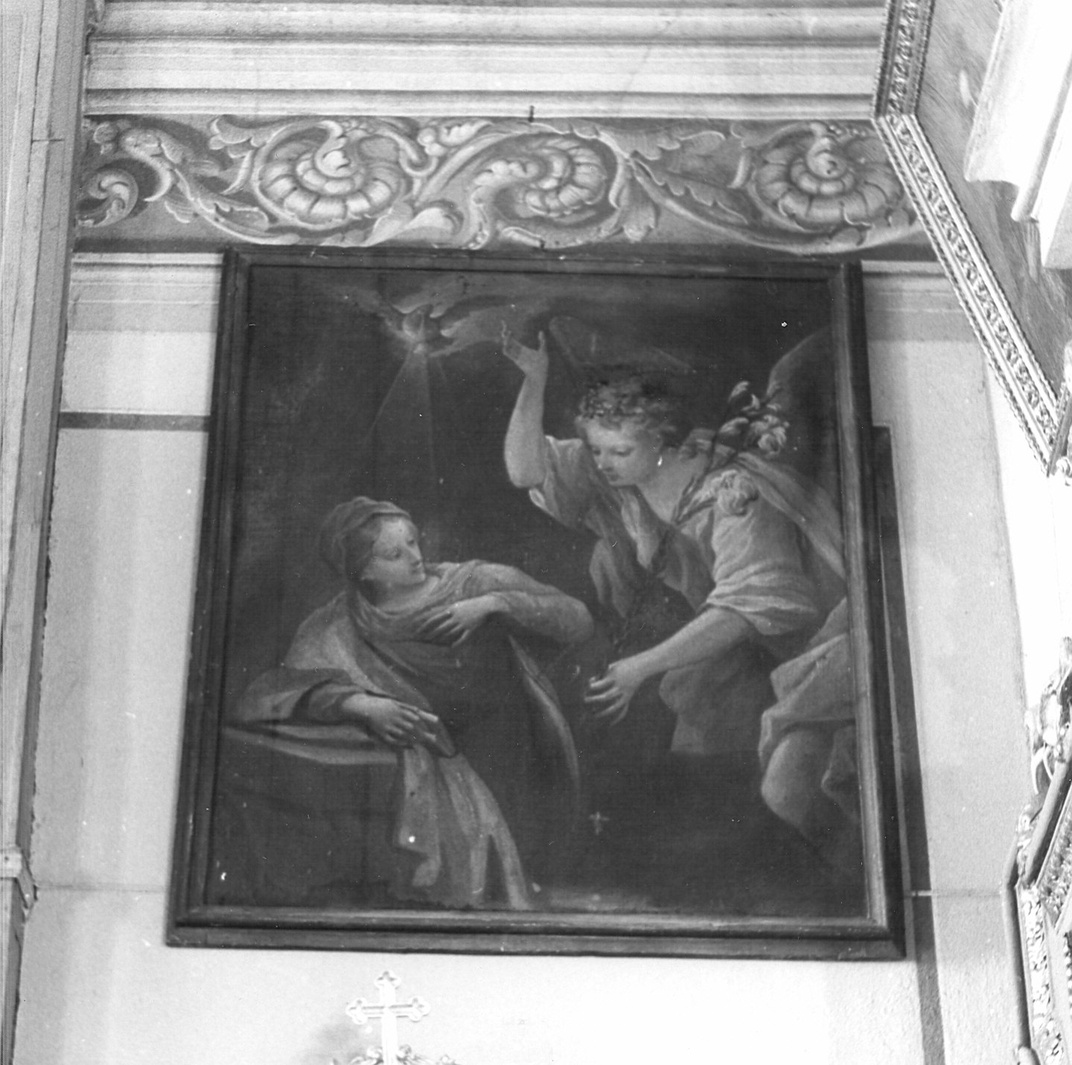 Annunciazione (dipinto, opera isolata) di Cifrondi Antonio (inizio sec. XVIII)