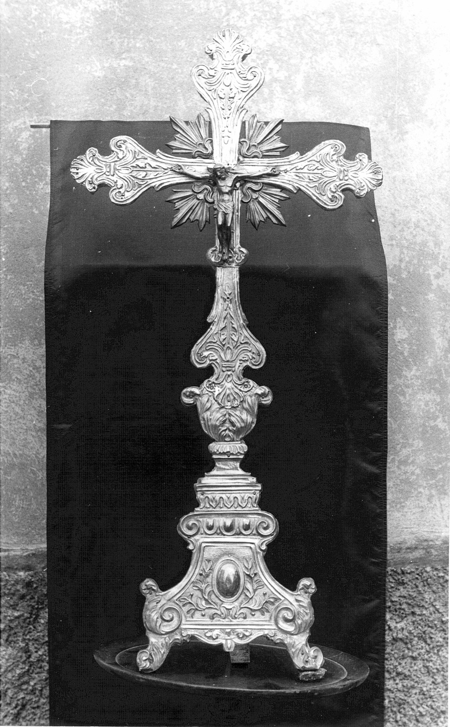 crocifisso, opera isolata - bottega bergamasca (seconda metà sec. XIX)